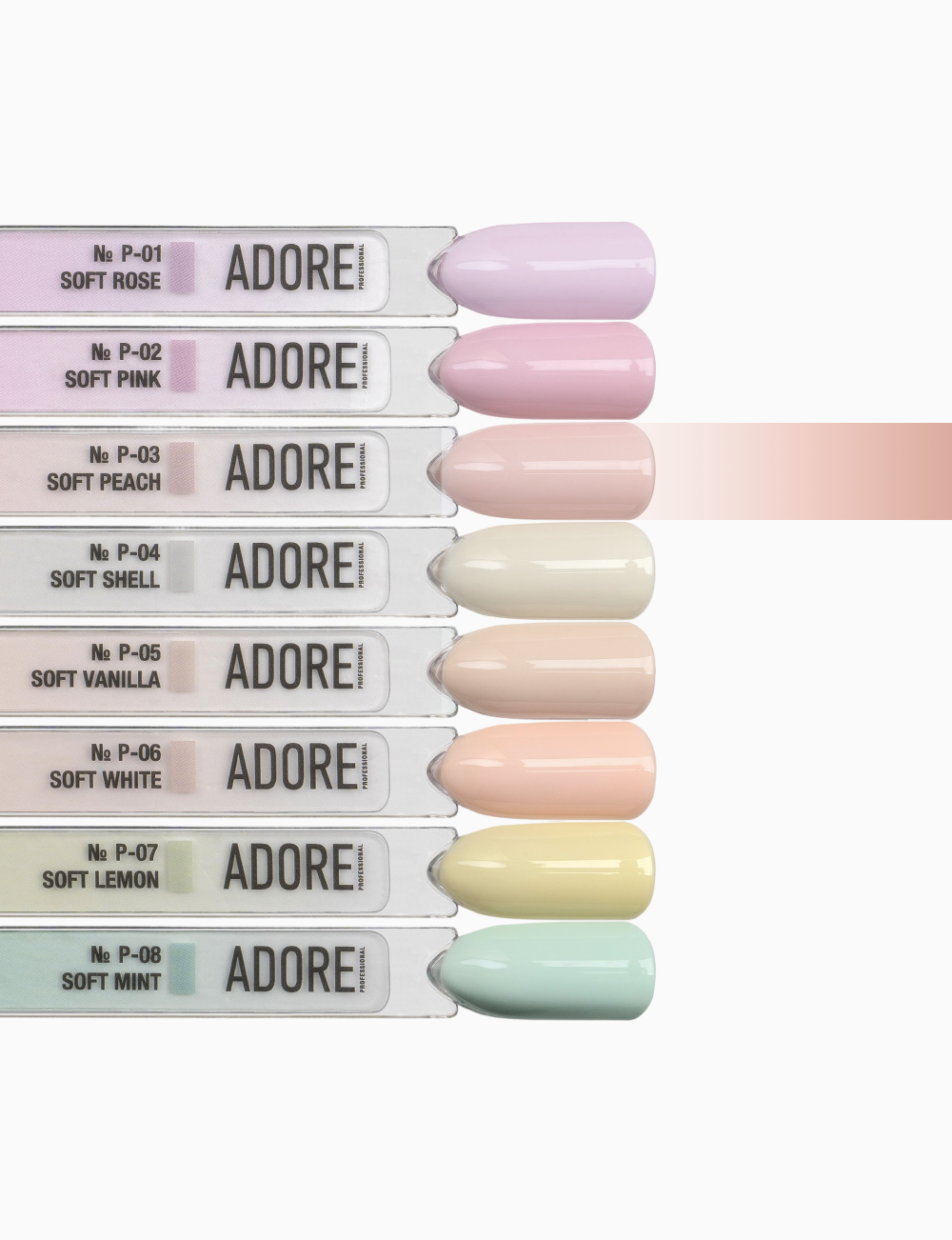 Гель-лак Adore Professional Gel Polish  P-03 12 мл, фото 4