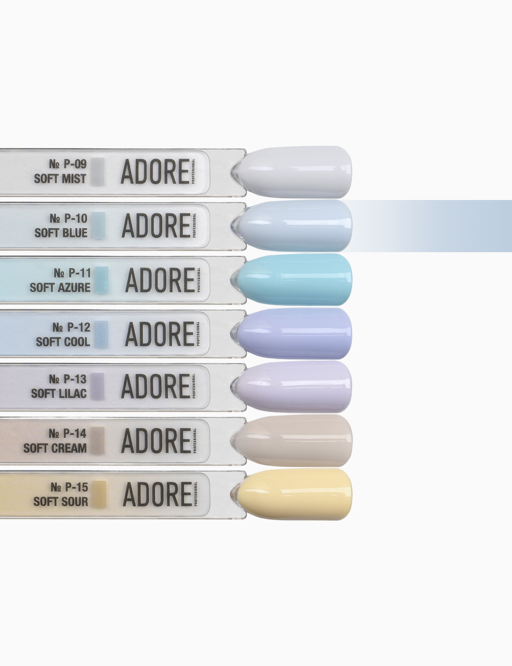 Гель-лак Adore Professional Gel Polish  P-10 12 мл, фото 5