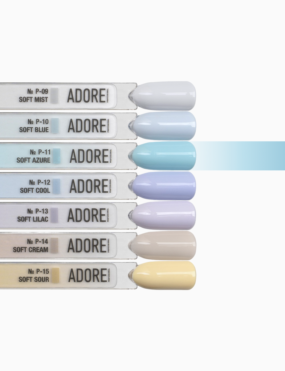 Гель-лак Adore Professional Gel Polish  P-11 12 мл, фото 4
