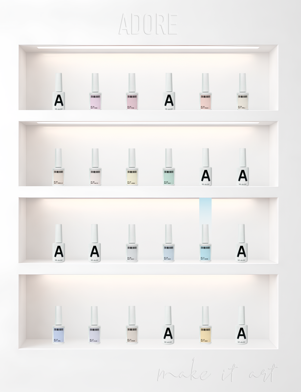 Гель-лак Adore Professional Gel Polish  P-11 12 мл, фото 5
