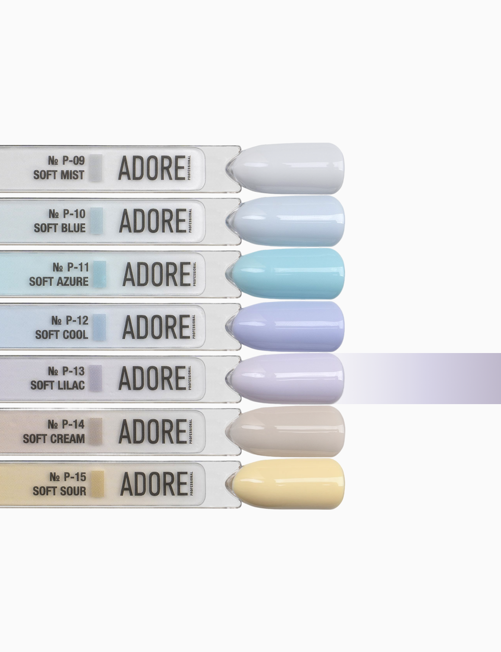 Гель-лак Adore Professional Gel Polish  P-13 12 мл, фото 5