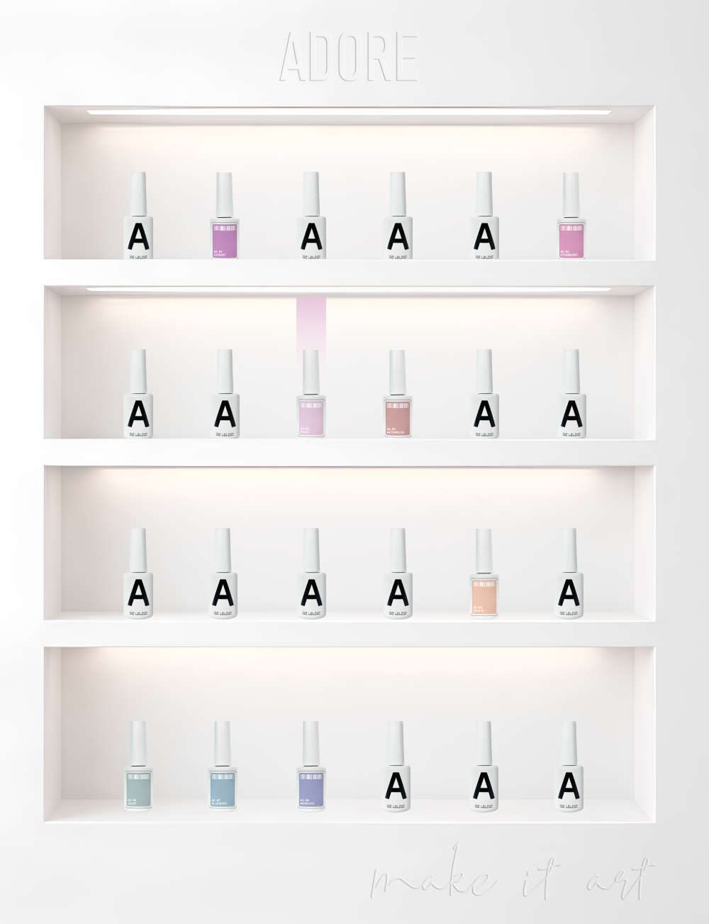 Гель-лак Adore Professional Gel Polish  S-03 12 мл, фото 4