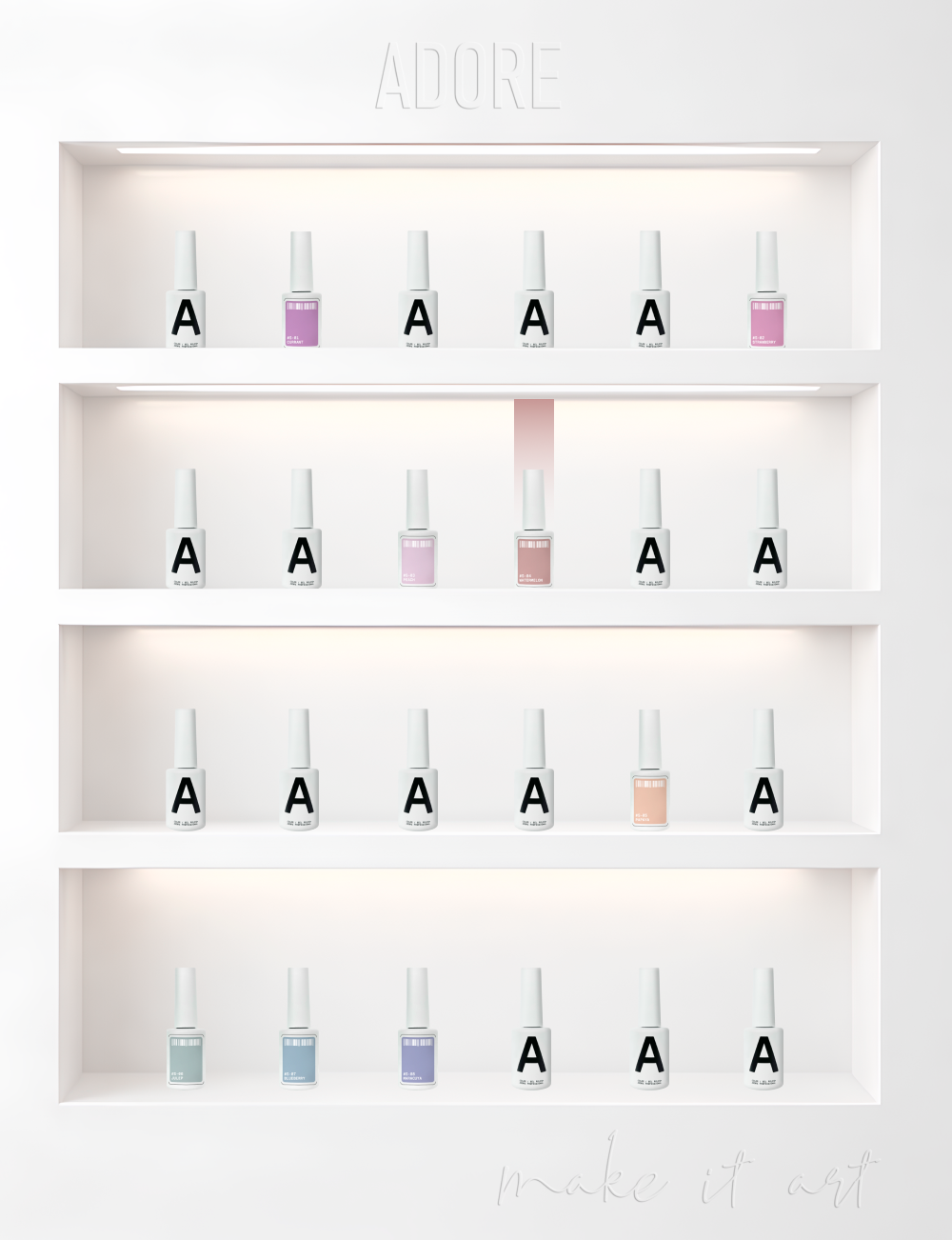 Гель-лак Adore Professional Gel Polish  S-04 12 мл, фото 4