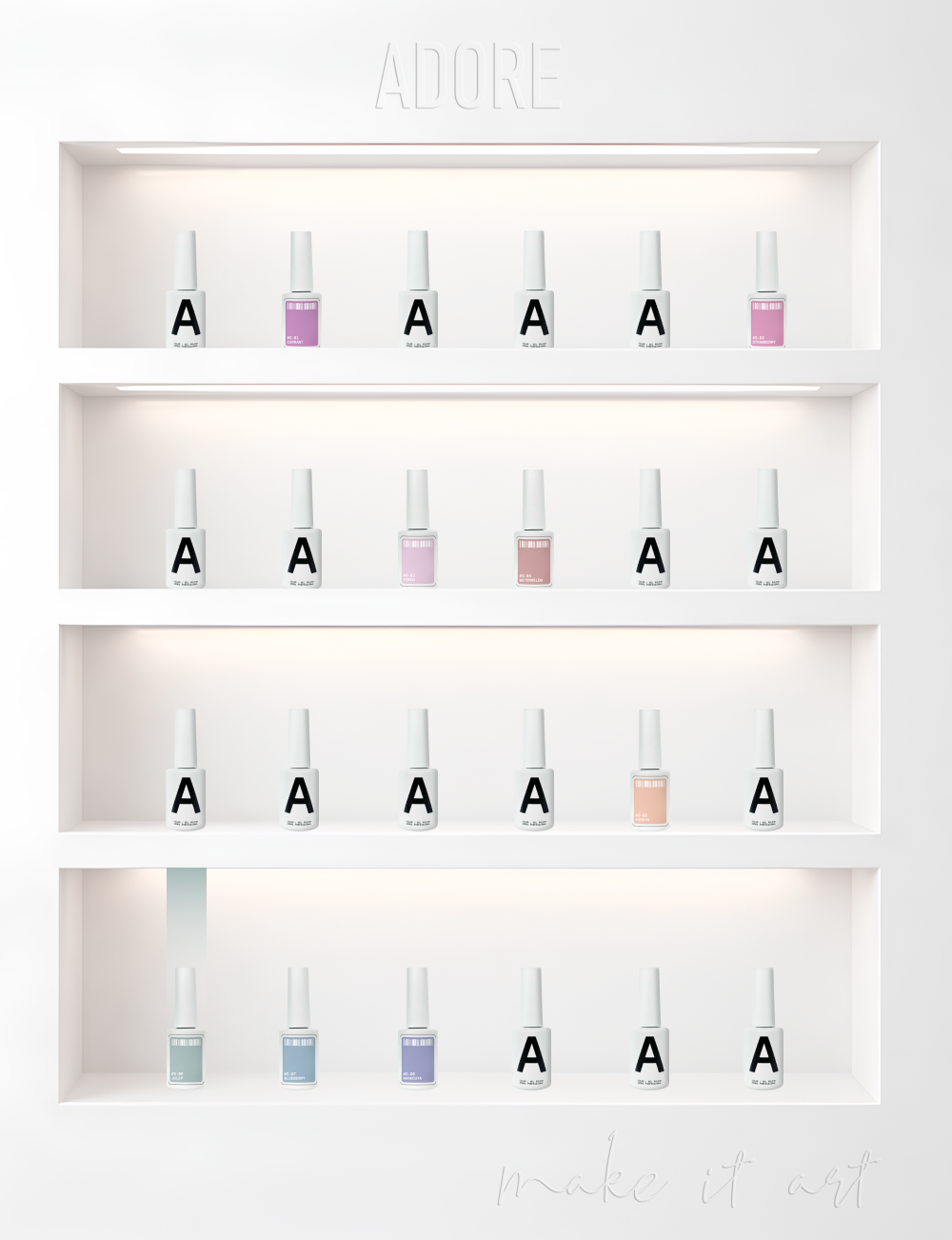 Гель-лак Adore Professional Gel Polish  S-06 12 мл, фото 6
