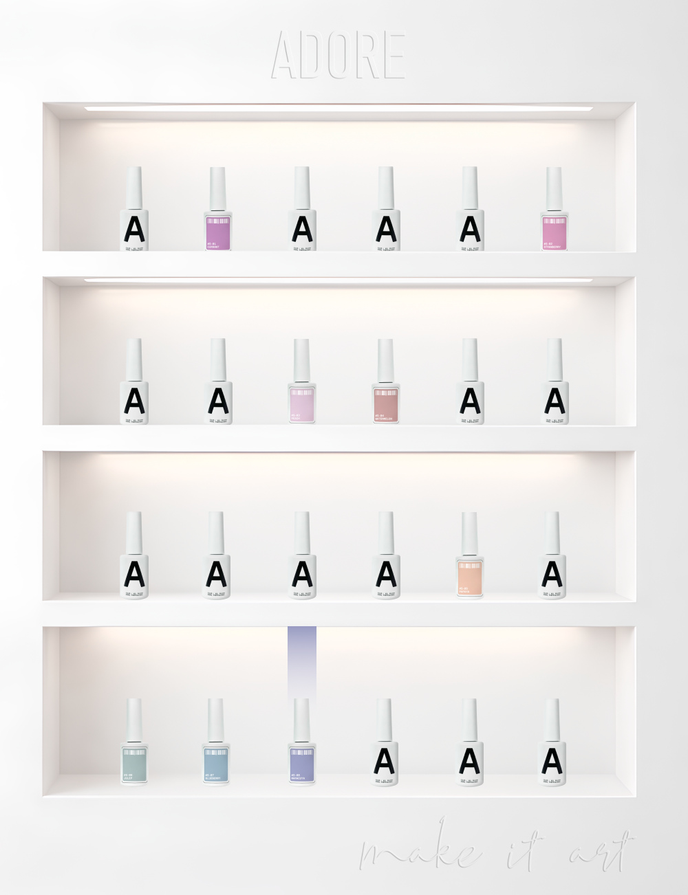 Гель-лак Adore Professional Gel Polish  S-08 12 мл, фото 4