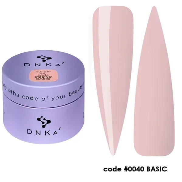 Гель моделирующий DNKa №0040 Basic 30 мл, фото 1
