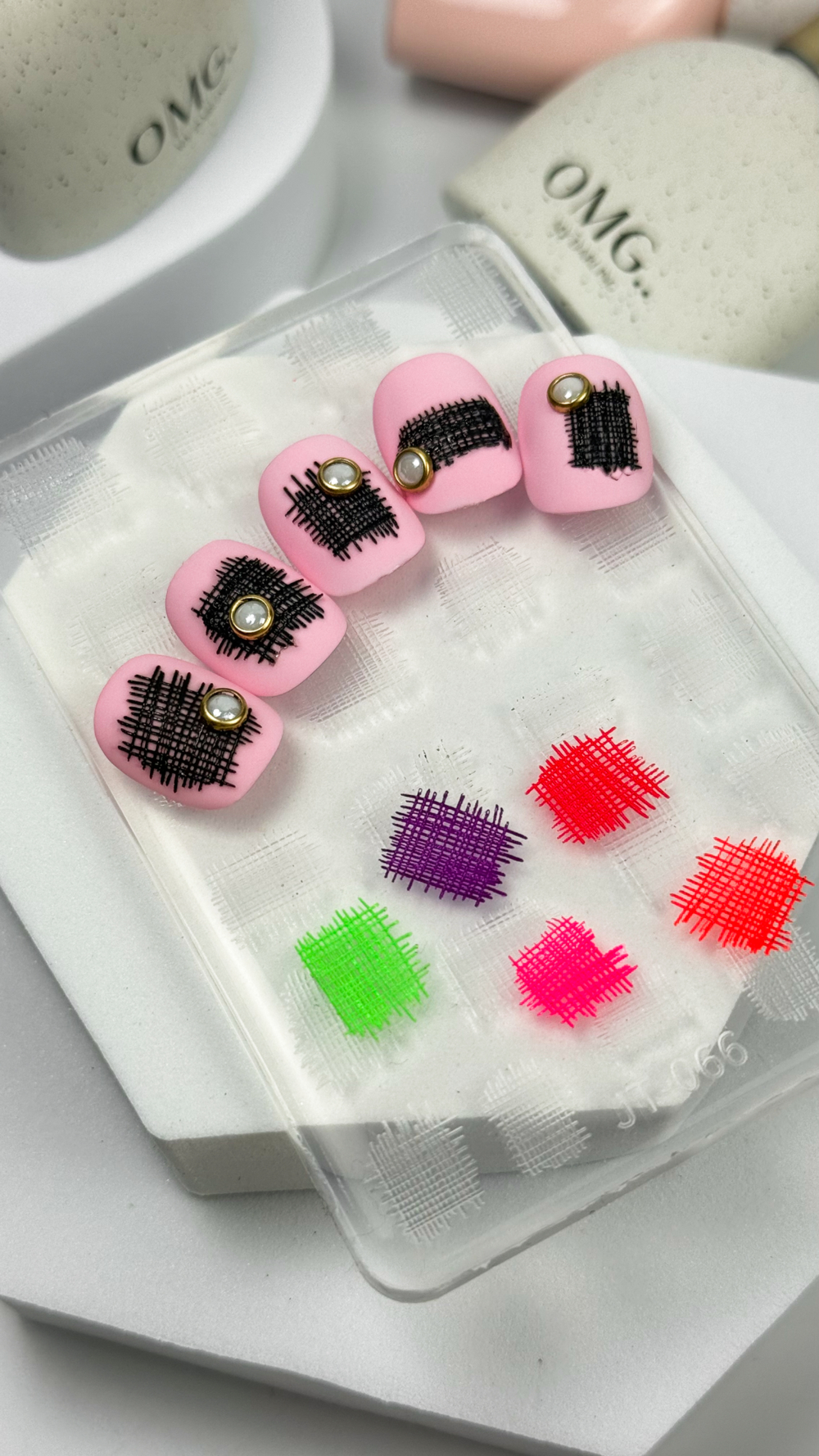 Молди силіконові OMG..My Darling Silicone 3D Nail Art Mold, фото 6