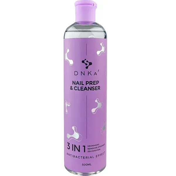 Обезжириватель DNKa Nail Prep&Cleanser 3в1 500 мл, фото 1