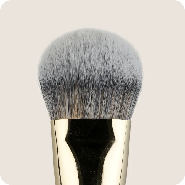 Пензлик косметичний №21 Davydenko beauty Perfect Tone для тонального крему , фото 2