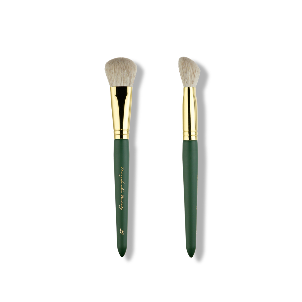 Пензлик косметичний №27 Davydenko beauty Universal Silk для кремових та сухих текстур, фото 1