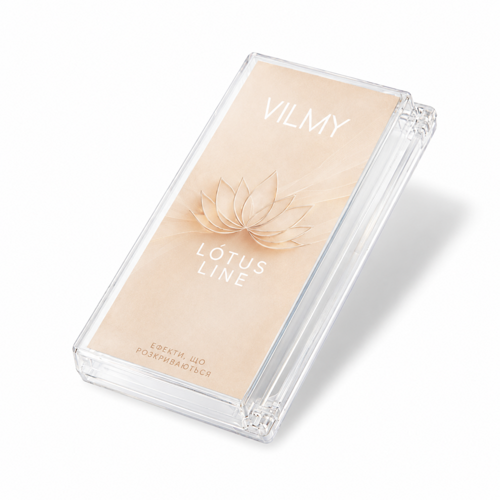 Ресницы Vilmy Lotus черные 20 линий Mix LC 0.07 8 мм, фото 3