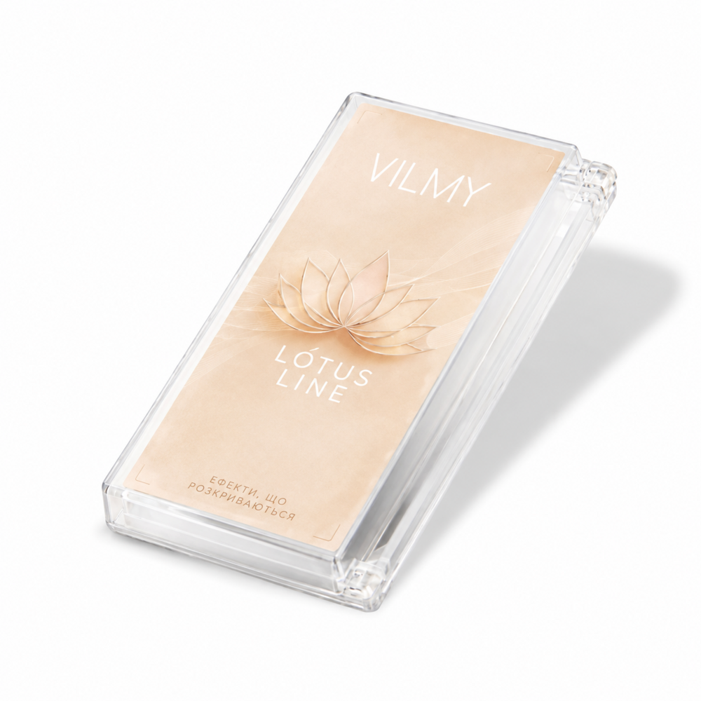 Вії Vilmy Lotus чорні 20 ліній Mix LD 0.05 7-17 мм, фото 3