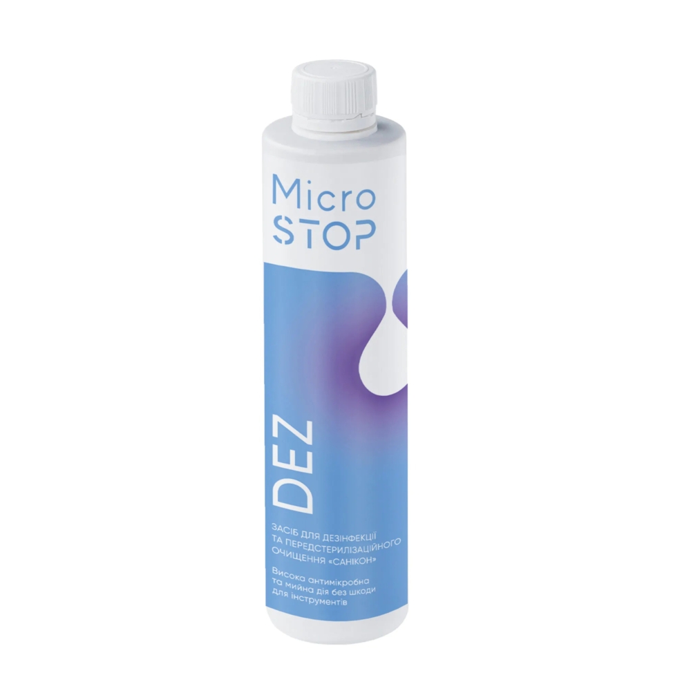 Засіб для дезінфекції (концентрат) Microstop Dez Professional Санікон 250 мл, фото 1