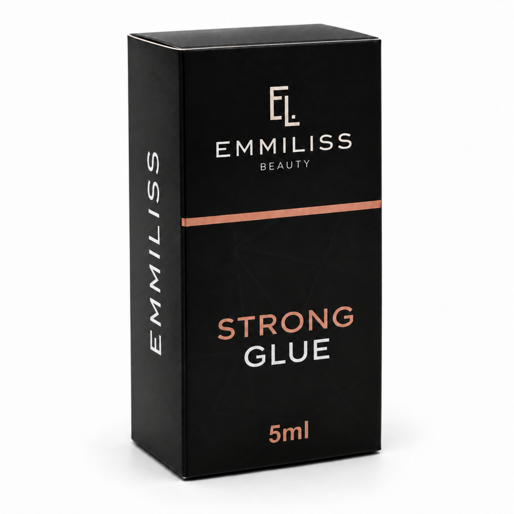 Клей для нарощування вій Emmiliss Strong 0.5 с 5 мл прозорий, фото 4
