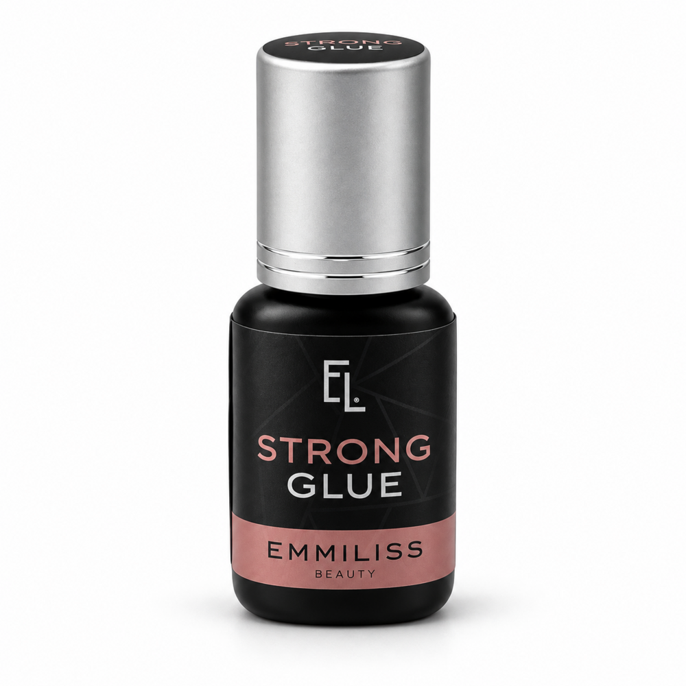 Клей для нарощування вій Emmiliss Strong 0.5 с 5 мл прозорий, фото 2