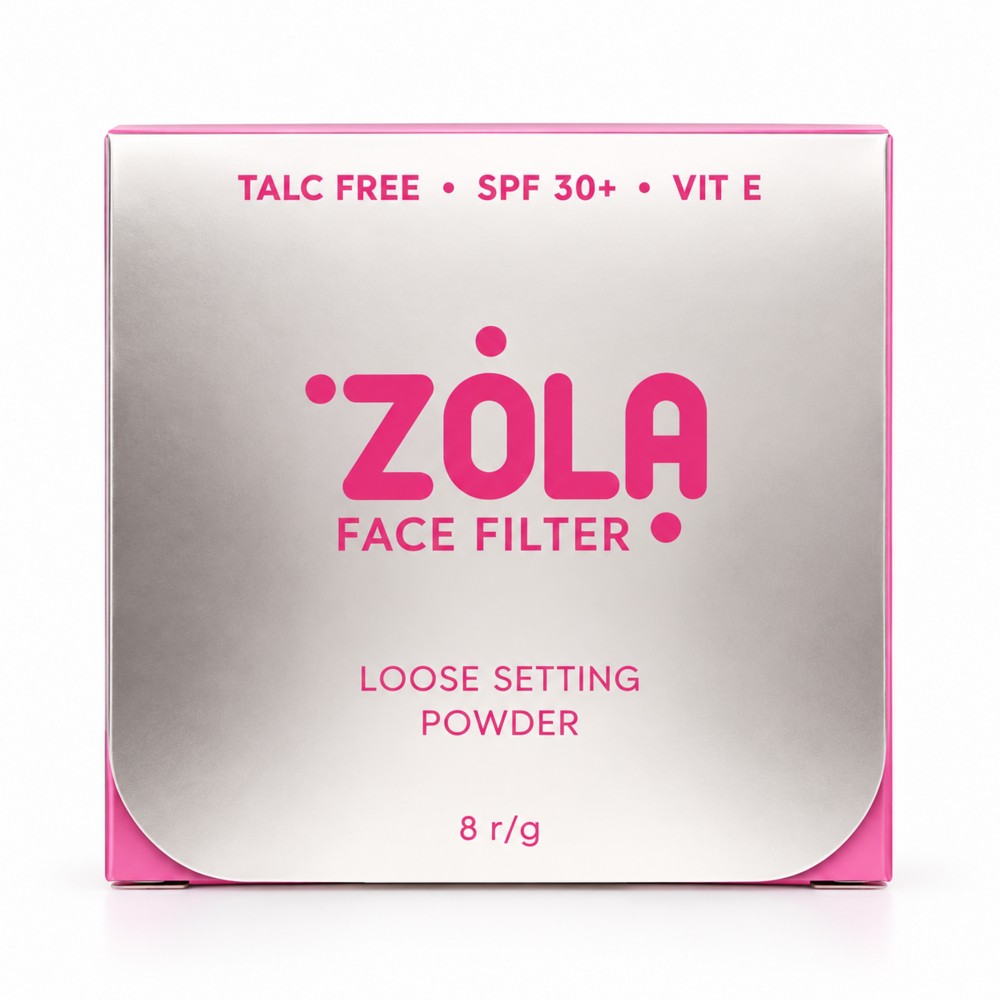 Пудра фіксуюча розсипна Zola Face Filter №01 Translucent Beige, фото 6