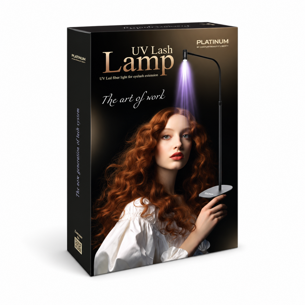 Лампа UV підлогова для нарощування вій Platinum Ultra 5 W чорна, фото 3