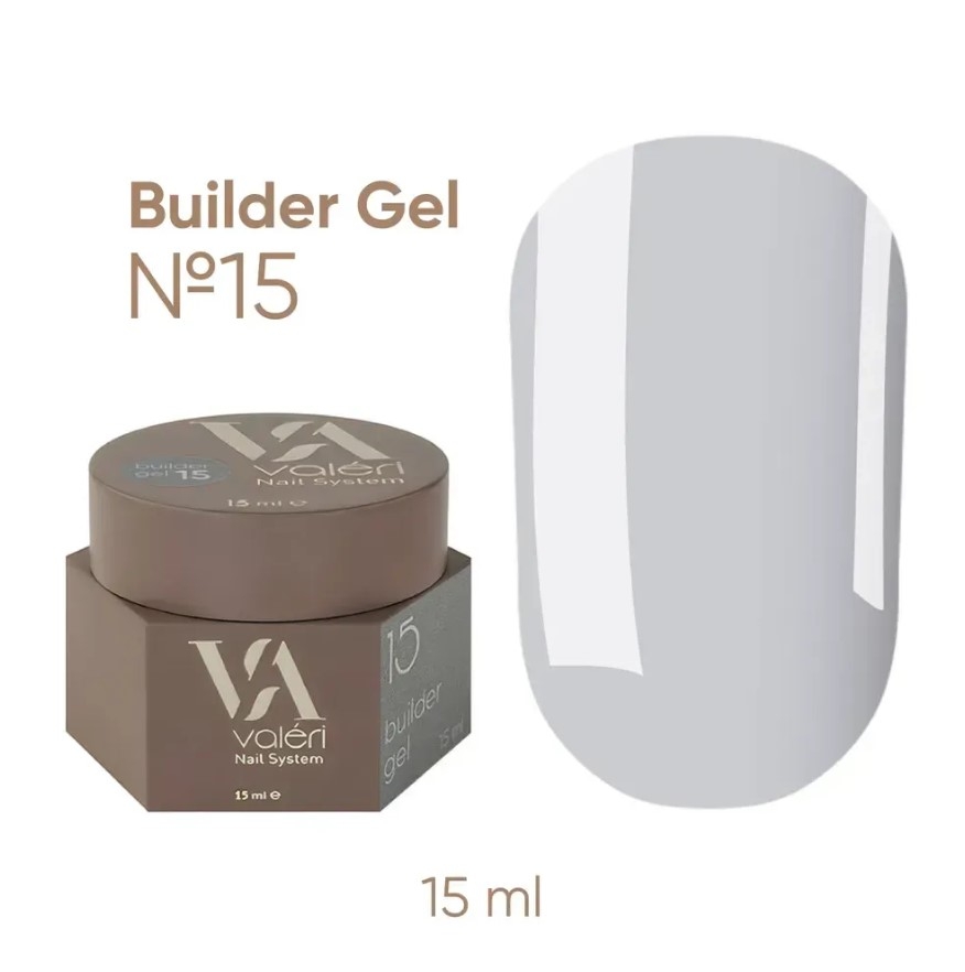 Гель моделюючий Valeri Builder Gel (new collection) №14 15 мл, фото 1