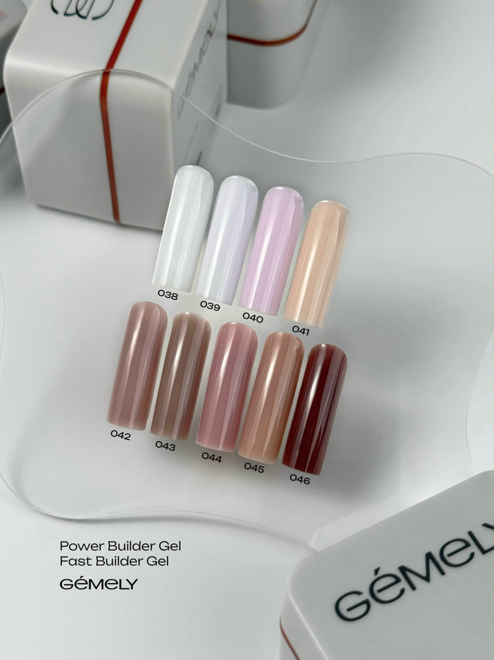 Гель моделюючий Gémely Fast Builder gel №041 30 мл, фото 3