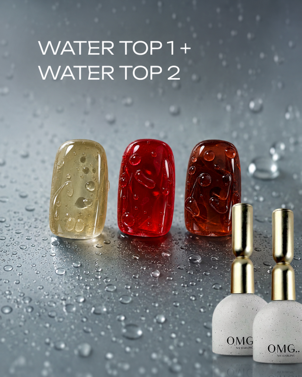 Набір топів OMG My Darling Water Top (№1 + №2) 2*10 мл, фото 2