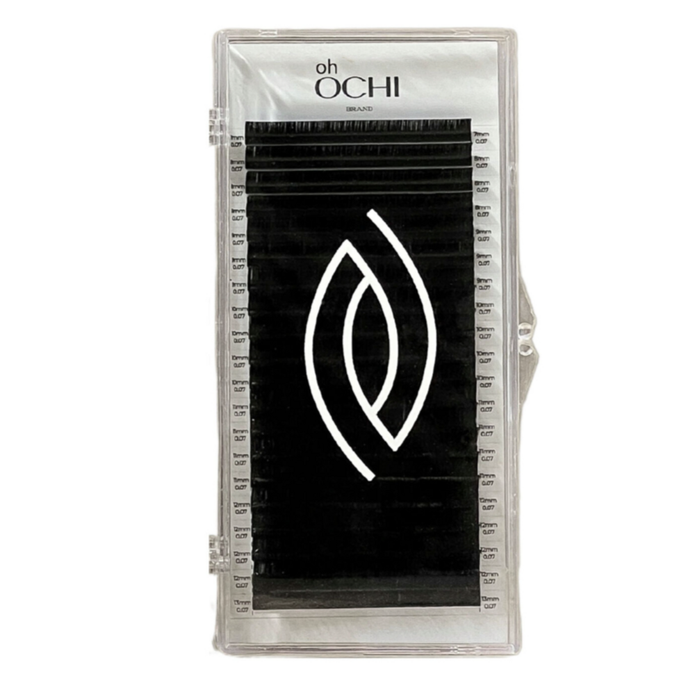 Вії Oh Ochi чорні Mix LB 0.10 7-13 мм, фото 1