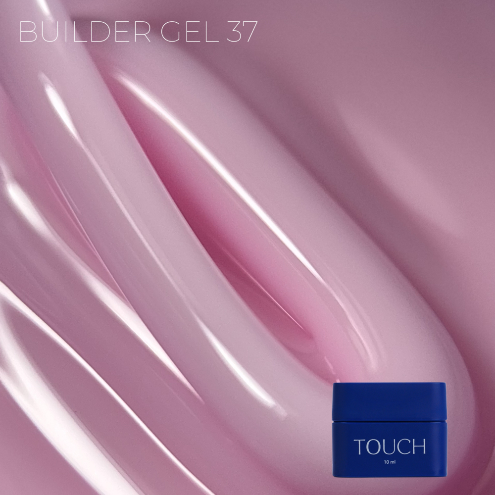 Гель моделирующий Touch Builder gel №37 Light rose 10 мл, фото 2