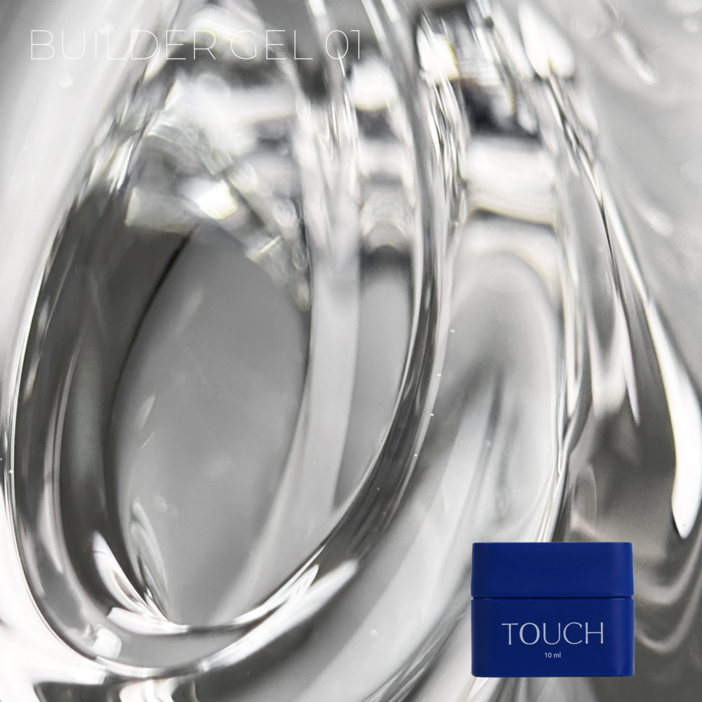 Гель моделюючий Touch Builder gel №01 Clear 30 мл, фото 2