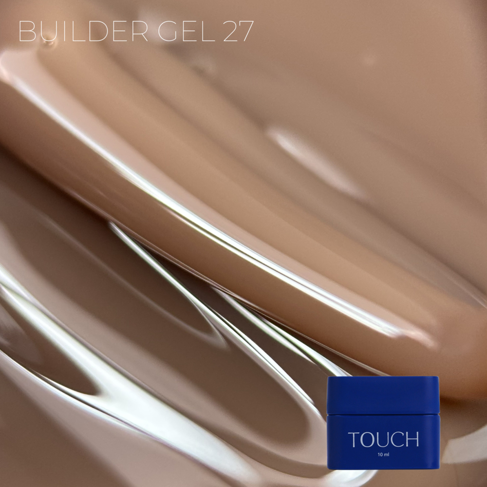 Гель моделюючий Touch Builder gel №27 Cookie 30 мл, фото 2