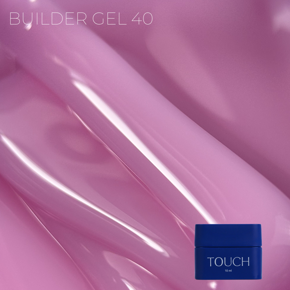 Гель моделюючий Touch Builder gel №40 Candy cotton 30 мл, фото 2