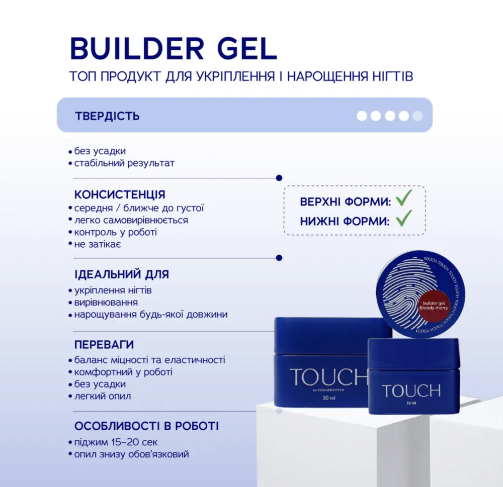 Гель моделюючий Touch Jelly gelly №6 15 мл, фото 4