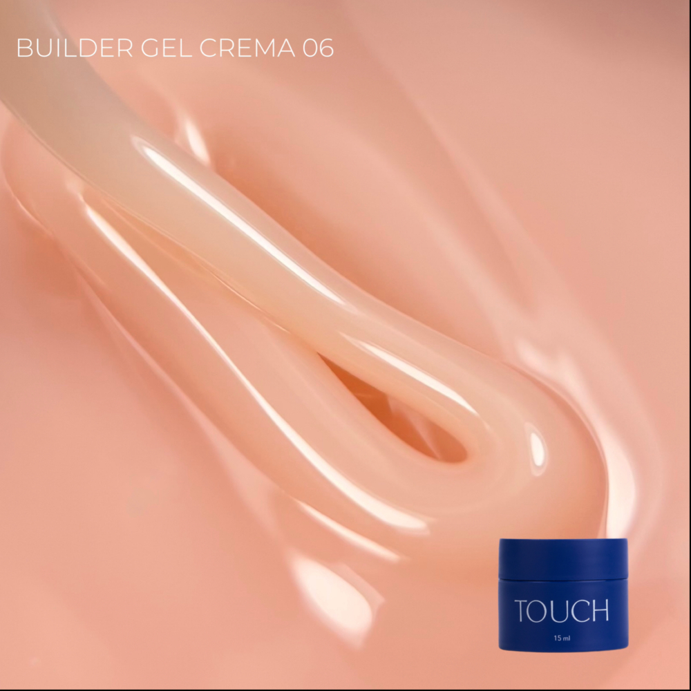 Гель моделюючий Touch Builder gel Crema №06 15 мл, фото 2