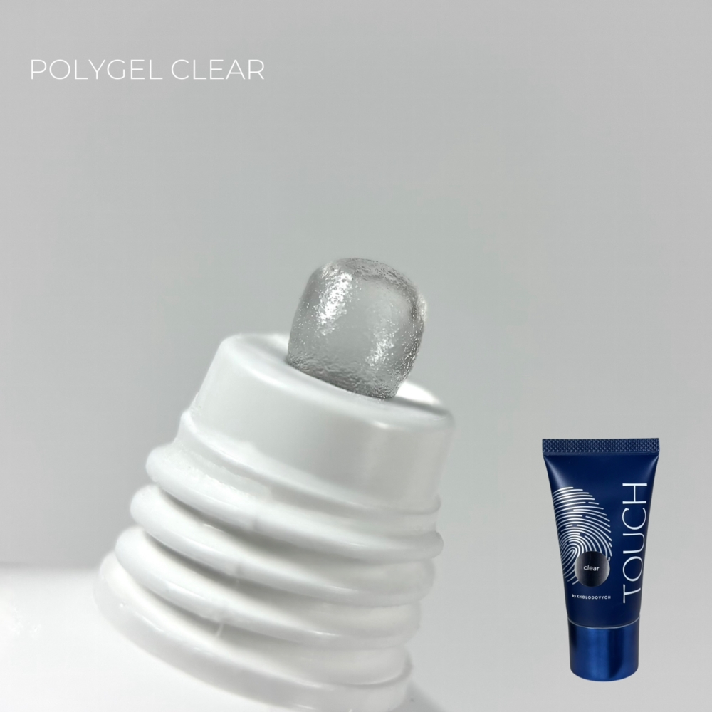 Полигель Touch Polygel №01 Clear 30 мл, фото 2