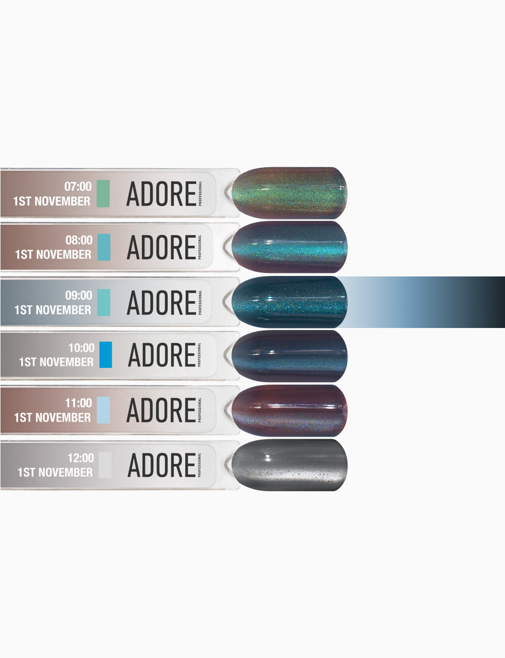 Гель-лак Adore Professional Gel Polish Cat’s Eye 09:00 12 мл, фото 3
