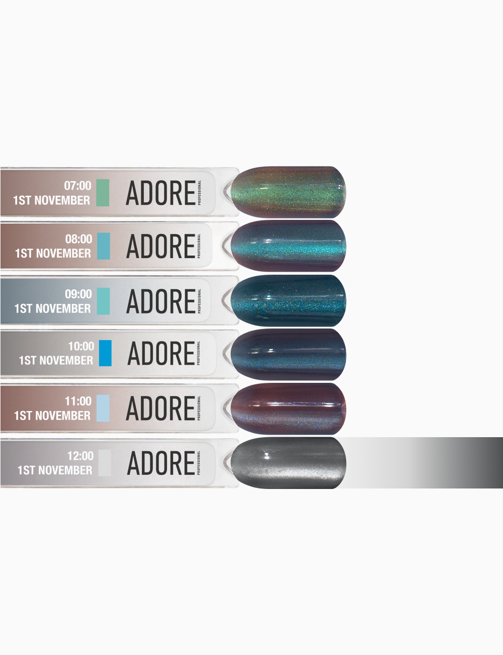 Гель-лак Adore Professional Gel Polish Cat’s Eye 12:00 12 мл, фото 3