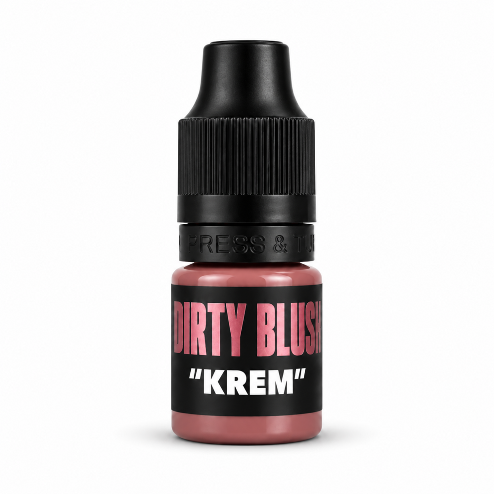 Пигмент для перманентного макияжа минеральный губ The Mineral Lips Dirty blush Krem 6мл, фото 1