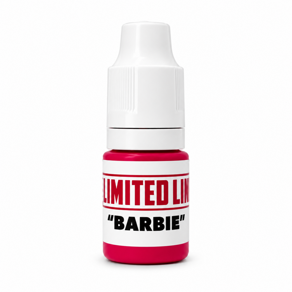 Пигмент для перманентного макияжа минеральный губ The Mineral Lips Limited line Barbie 6мл, фото 1