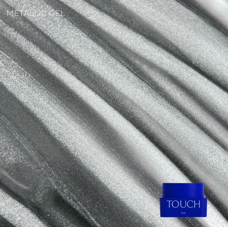 Гель-фарба Touch Metallic gel 5 мл, фото 3