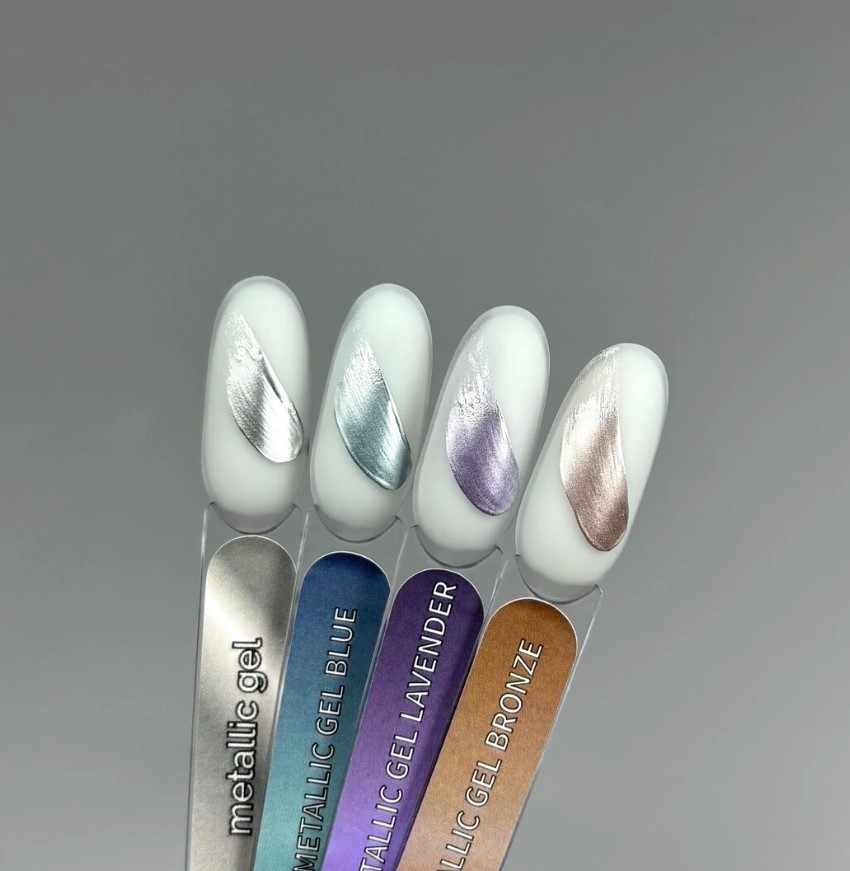 Гель-фарба Touch Metallic gel 5 мл, фото 2