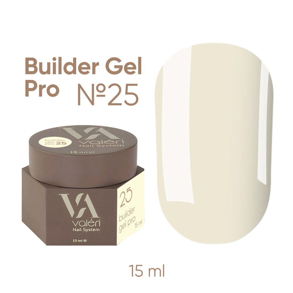 Гель моделирующий Valeri Builder Gel Pro (new collection) №25 15 мл, фото 1