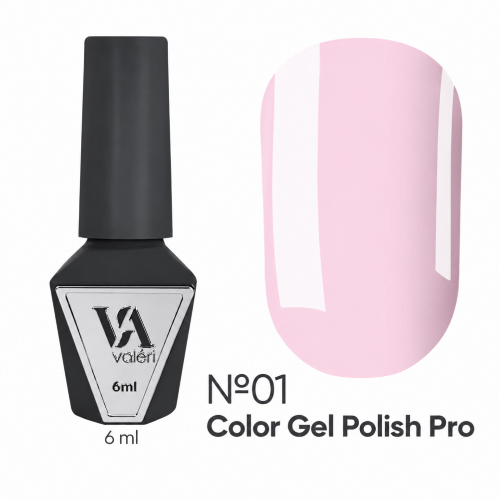 Гель-лак Valeri Color Pro (new collection) №01 6 мл, фото 1