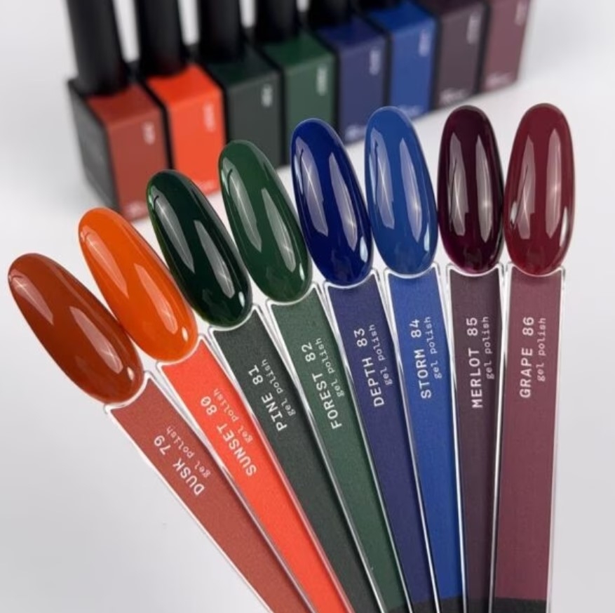Набір гель-лаків Biblioteka Gel Polish Set Duo № 79-86 10 мл, фото 2