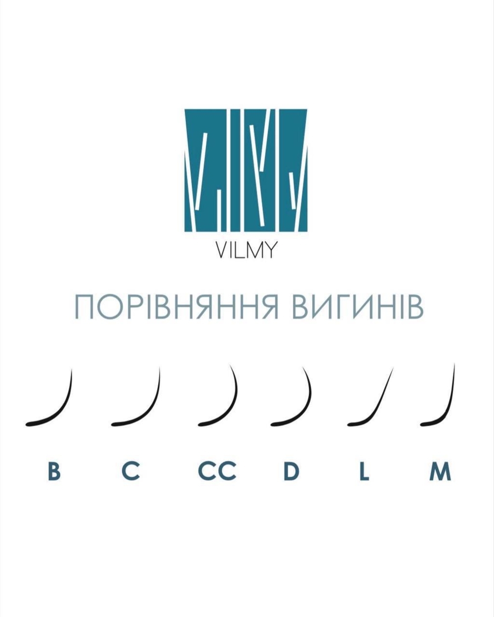 Ресницы Vilmy Viya шоколад 20 линий Mix LC 0.05 6-15 мм, фото 2