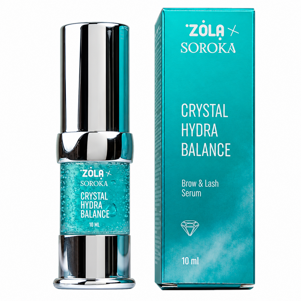 Сыворотка для бровей и ресниц Zola × Soroka Crystal Hydra Balance 10 мл, фото 5