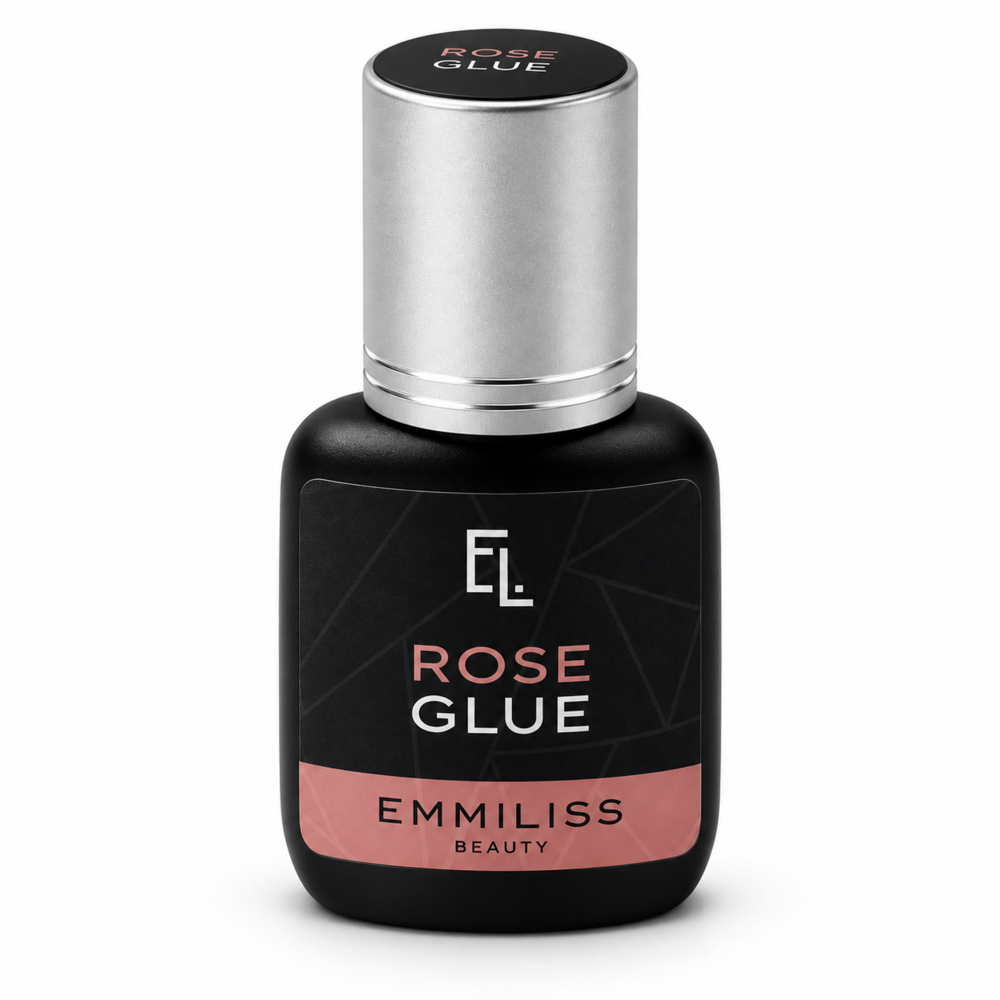 Клей для нарощування вій Emmiliss Rose 0.5-1 с 10 мл чорний, фото 2