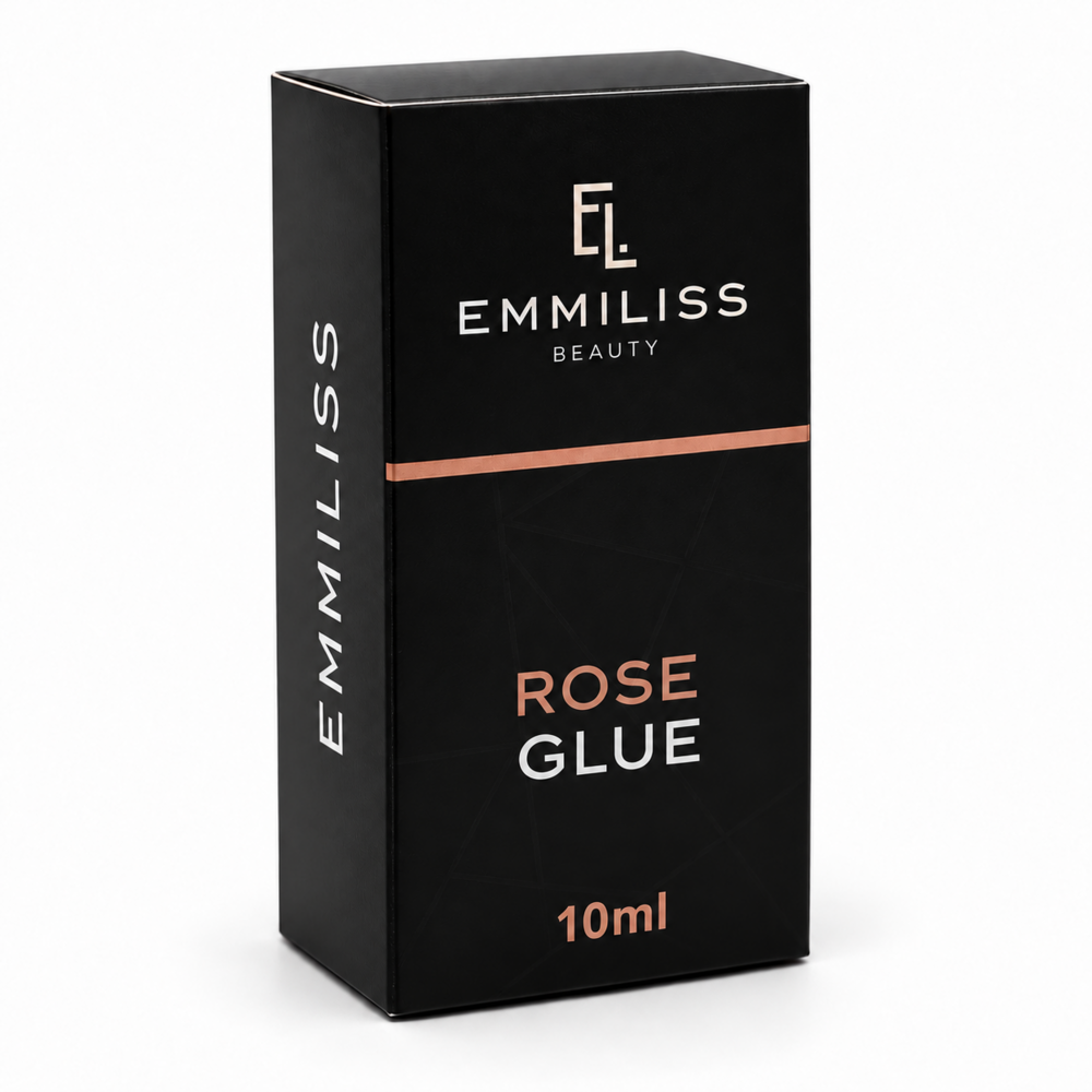 Клей для нарощування вій Emmiliss Rose 0.5-1 с 10 мл чорний, фото 4