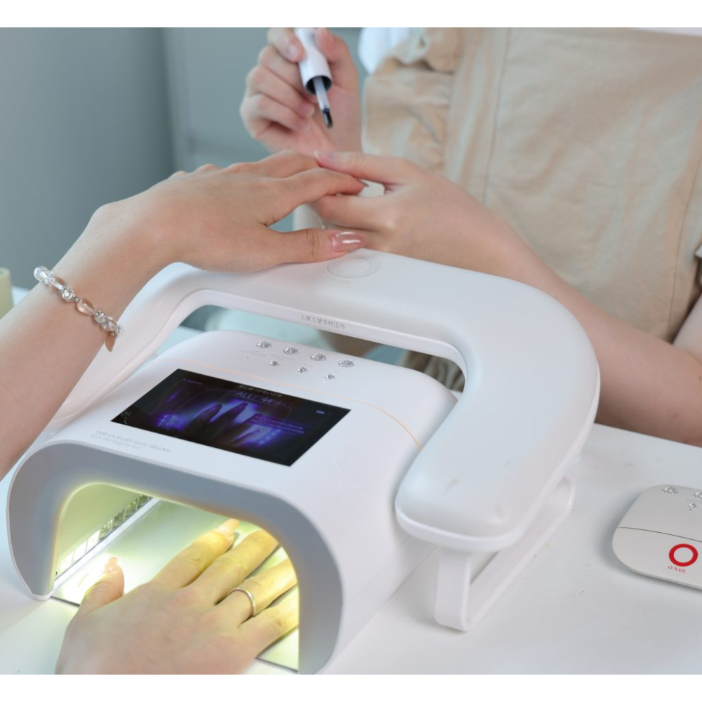 Лампа с искусственным интеллектом O Nail белая, фото 6