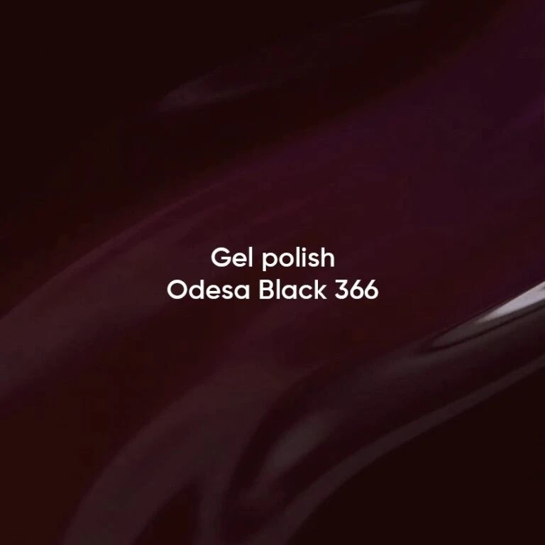 Гель-лак Nails Of The Day Wine Odesa Black №366 10 мл, фото 4