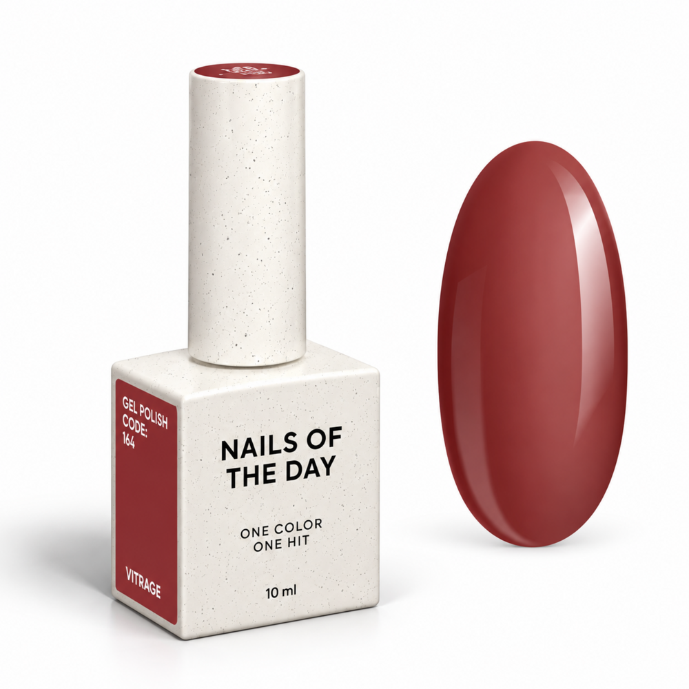 Гель-лак Nails Of The Day Wine Pinot Noir №164 10 мл, фото 1