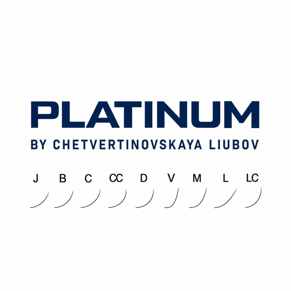 Вії Platinum чорні 24 ліній Mix D 0.10 8-14 мм, фото 2