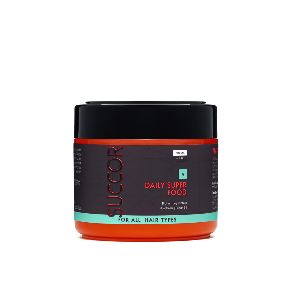Маска суперфуд для волосся щоденного використання Succor Daily super food Mask 300 мл, фото 1